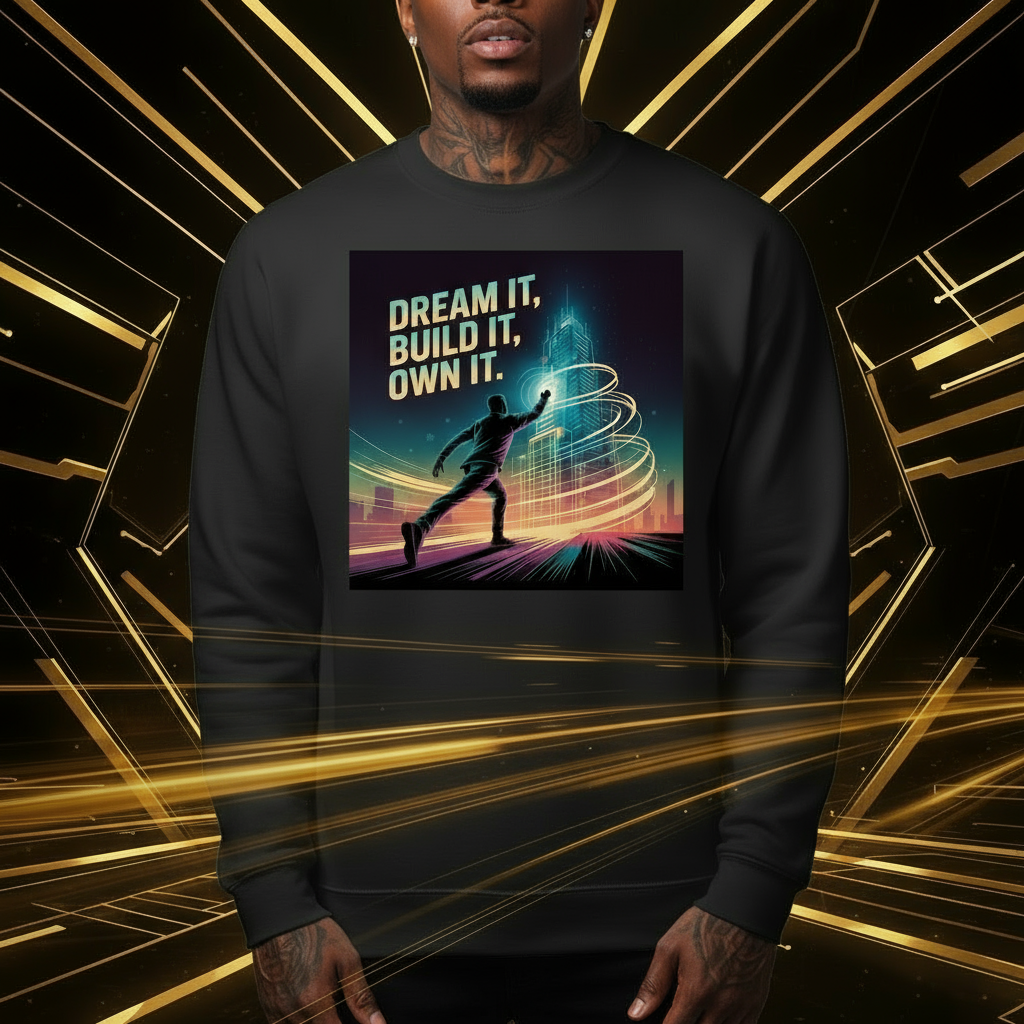 Dream it Build it Own it - Premium Creator Hoodie