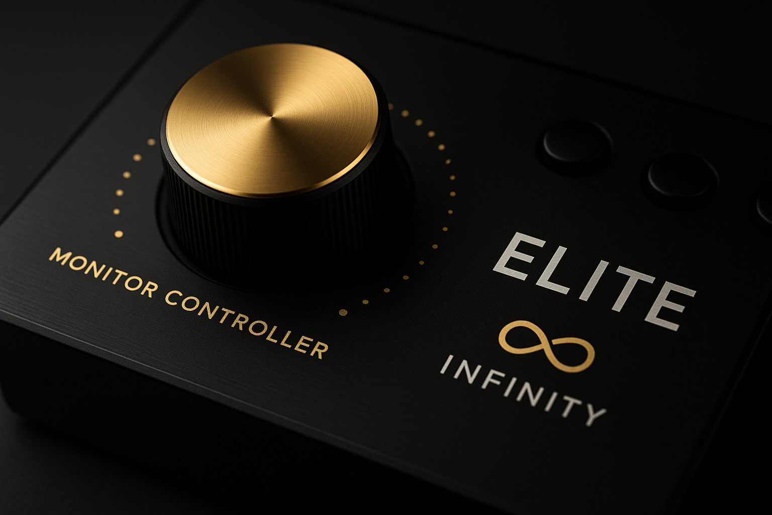 Studio Monitor Controller - Detail Shot