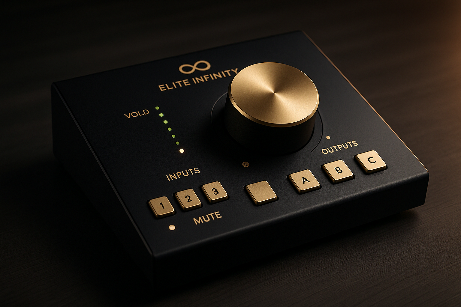 Studio Monitor Controller - Main Product Shot